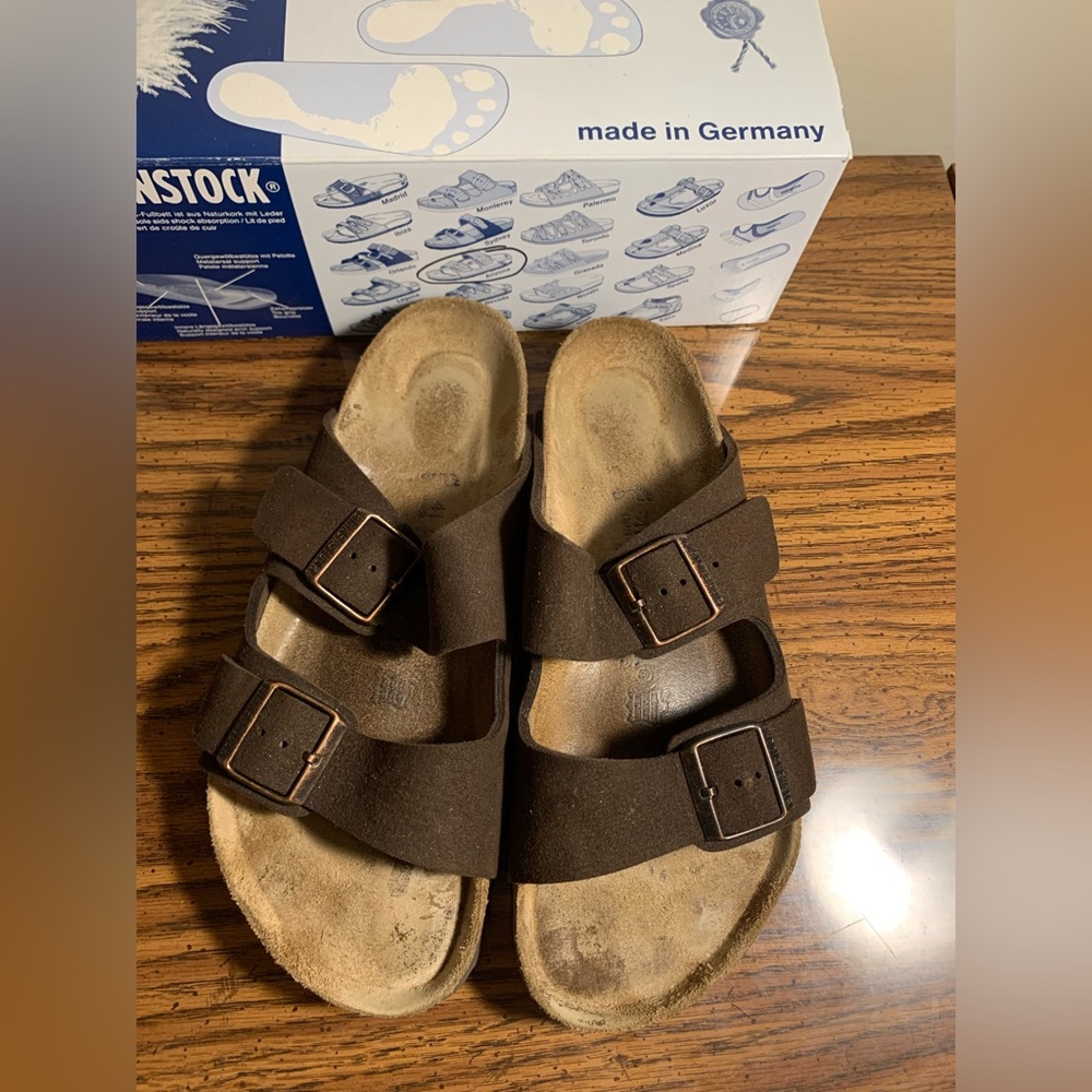 Dark Brown “Arizona” Women’s Birkenstocks